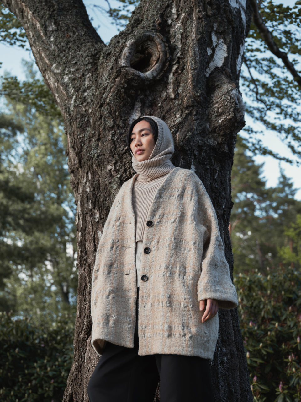 Carin Coat Rustico Sand