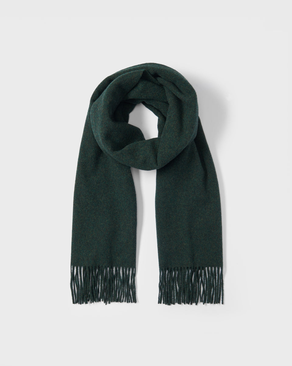 Wool Scarf Moss Green