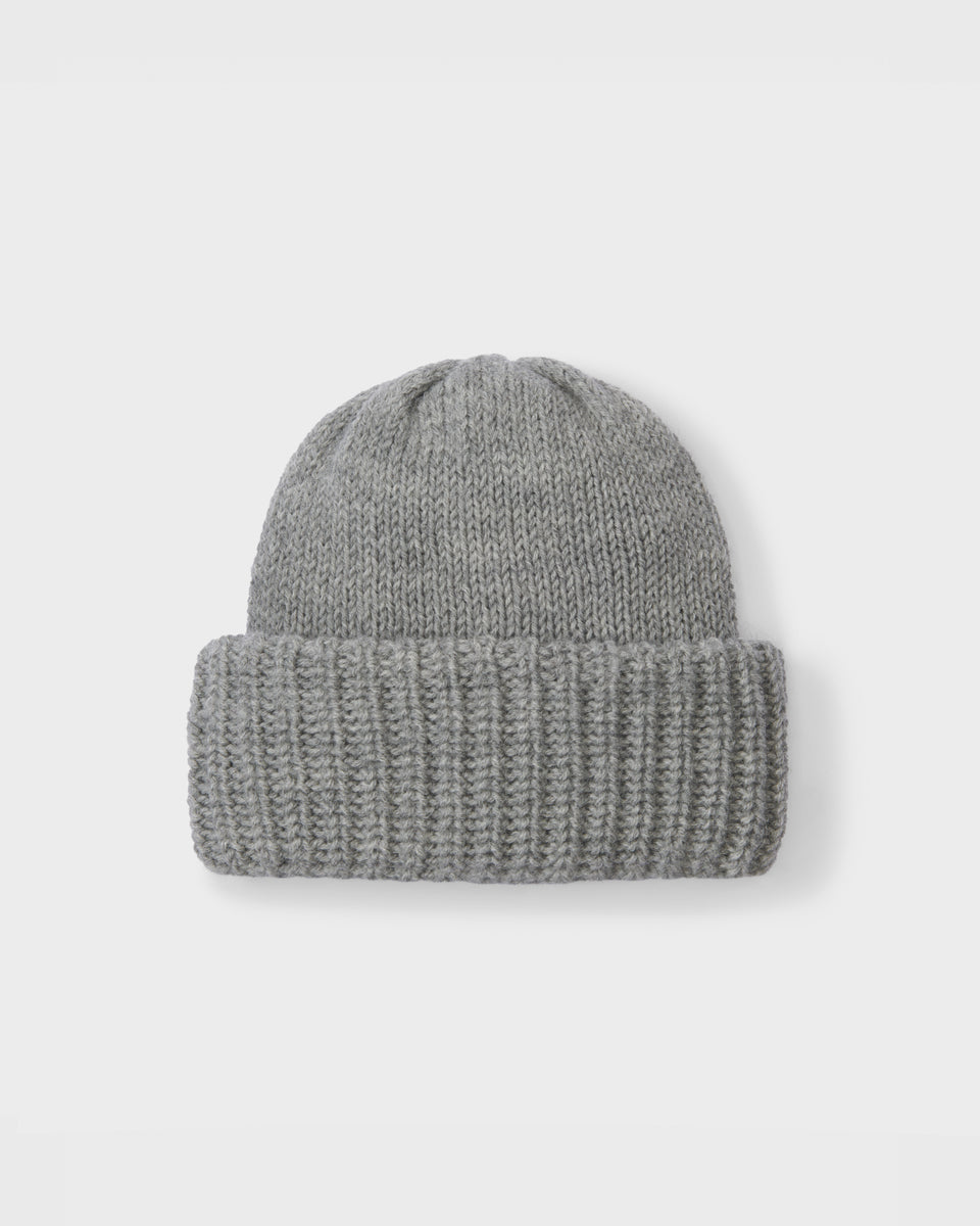 Chunky Beanie Pampas Light Grey