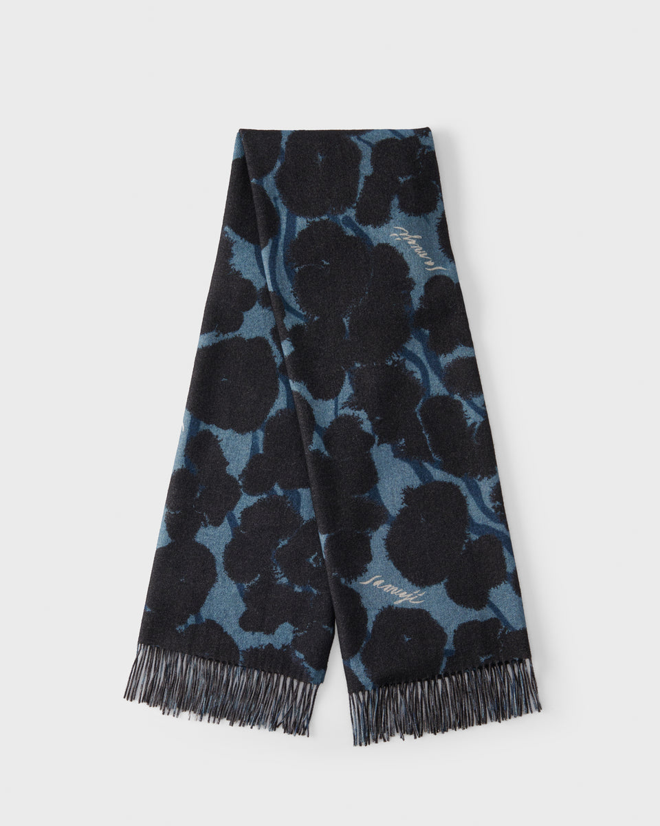 Wool Scarf Varret Blue