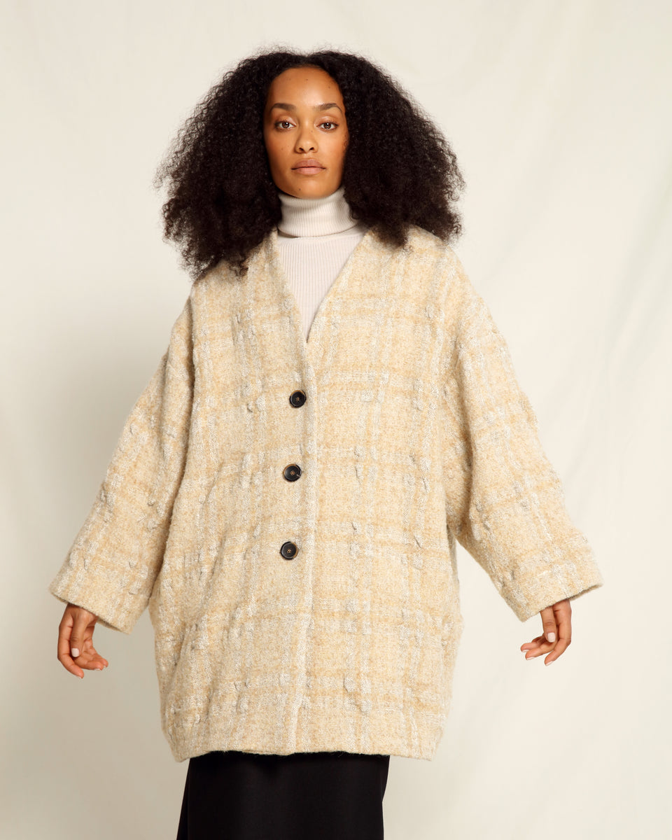 Carin Coat Rustico Sand