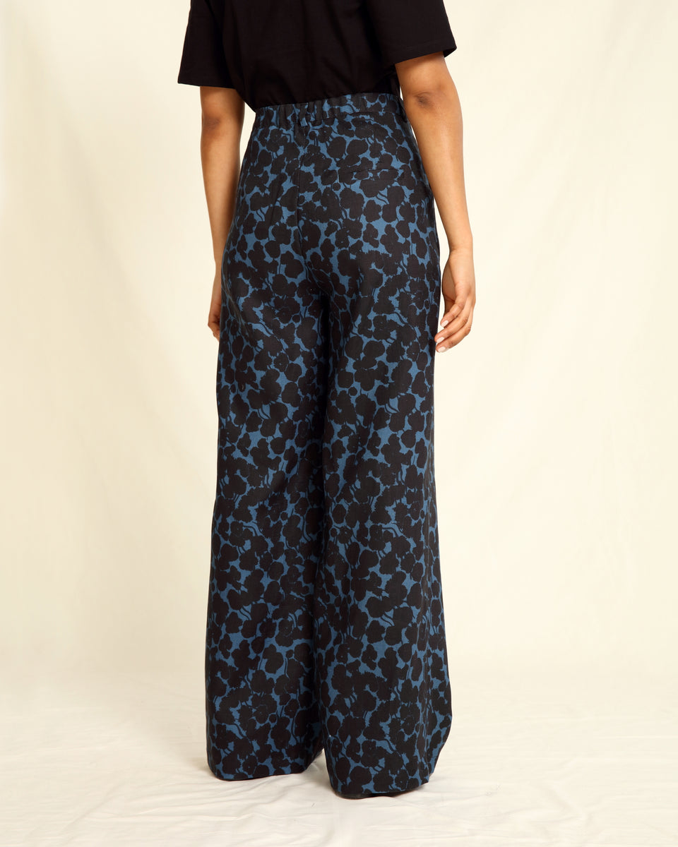 Livia Trousers Varret Small Blue