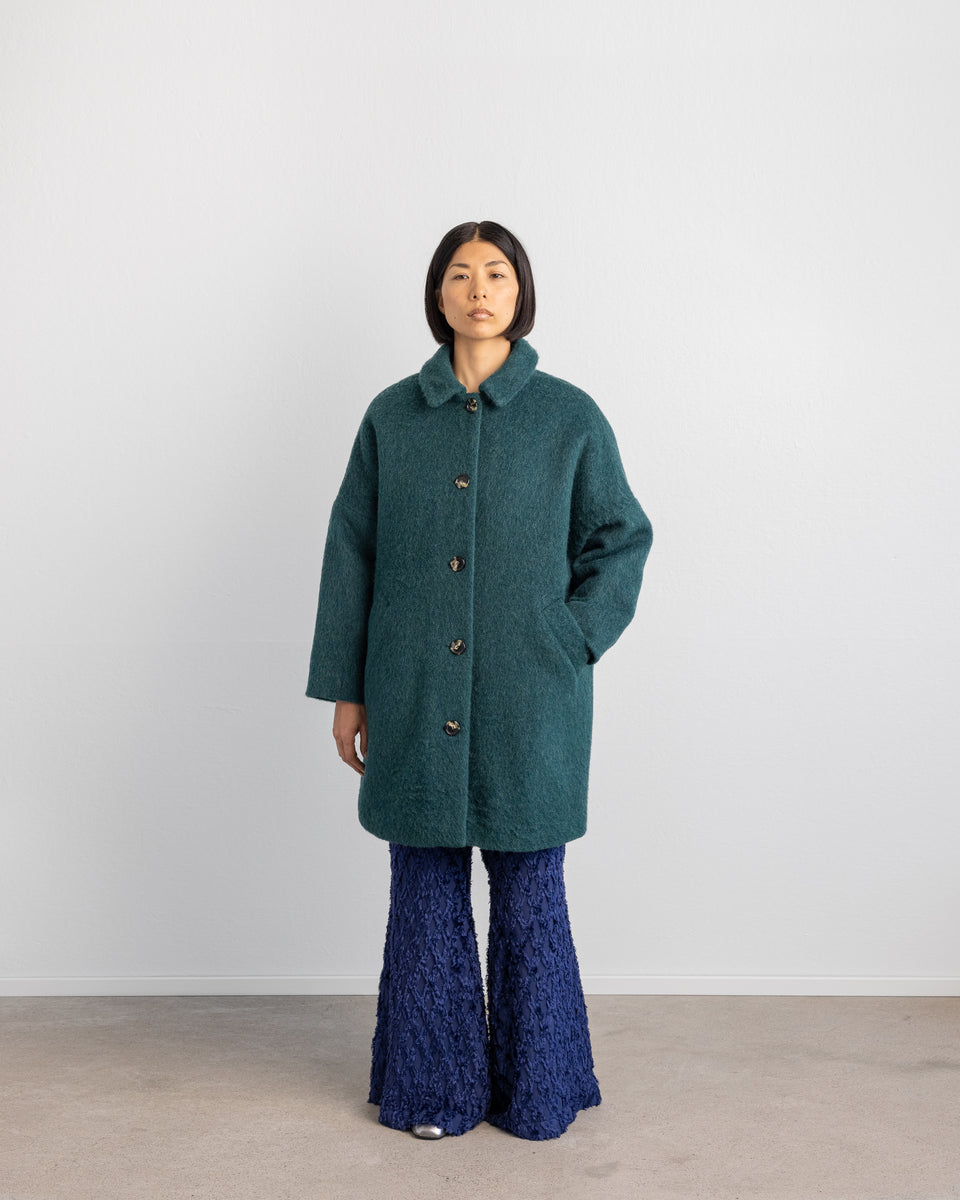 Alp Coat Pelosa Green