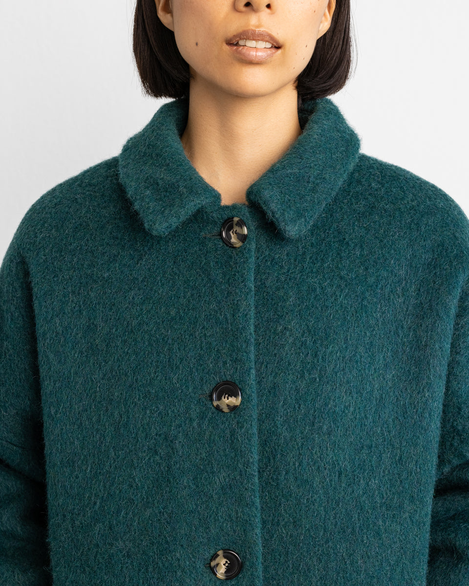 Alp Coat Pelosa Green