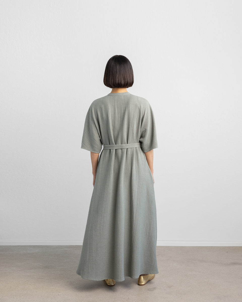 Chihiro Dress Woolbuylic Green