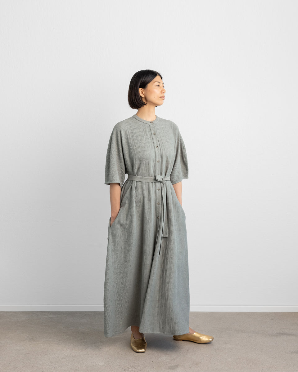 Chihiro Dress Woolbuylic Green