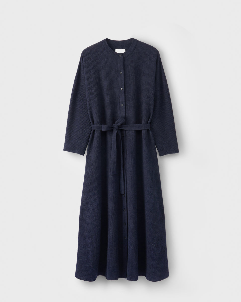 Kaito Dress Woolbuylic Navy