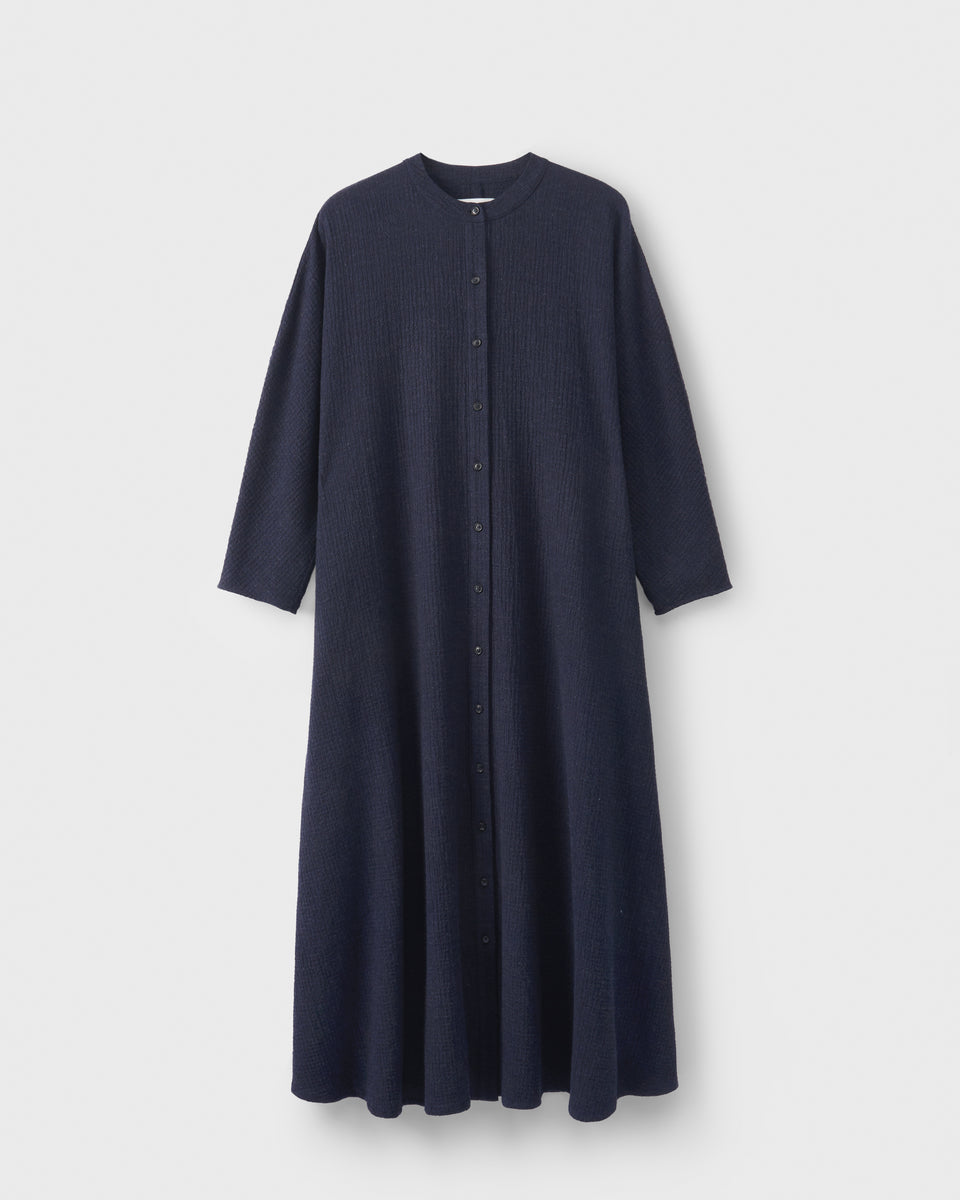 Kaito Dress Woolbuylic Navy