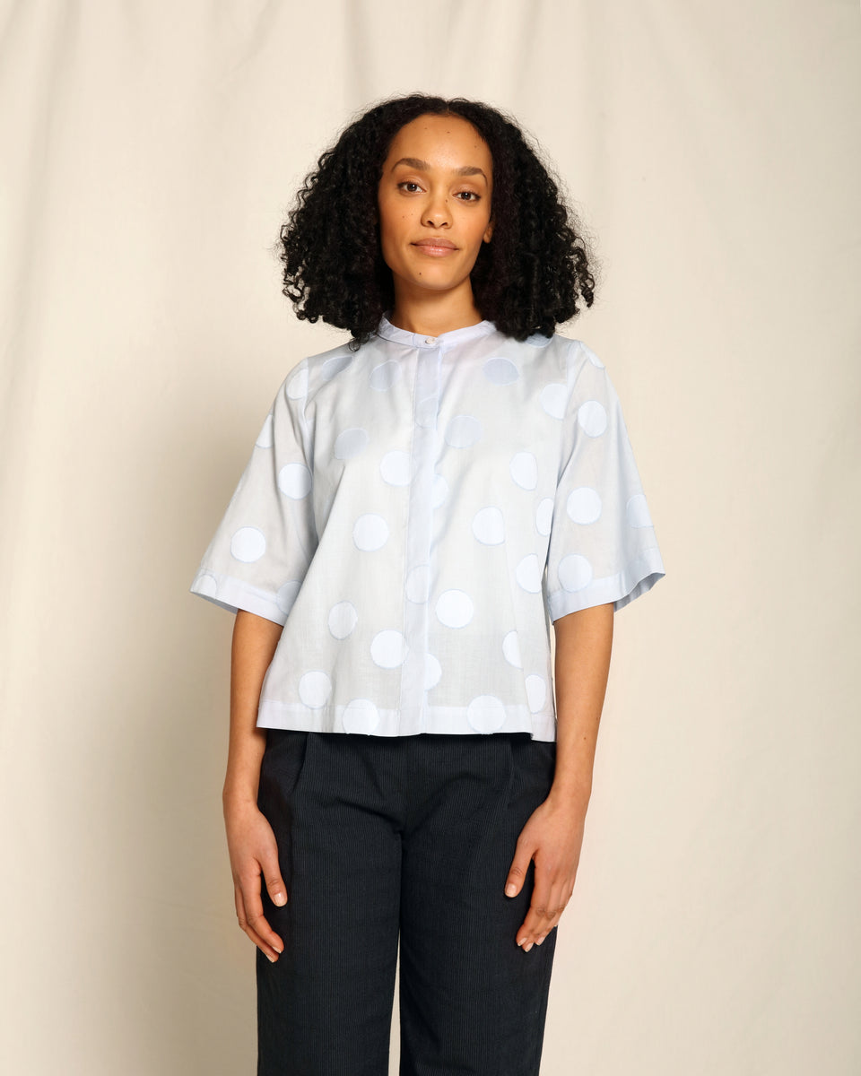 Laurell Shirt Maru Light Blue