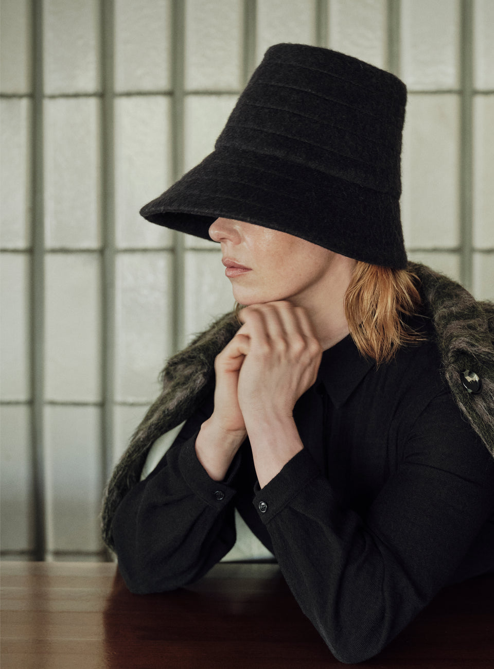 Colette Hat Pelosa Black Samuji