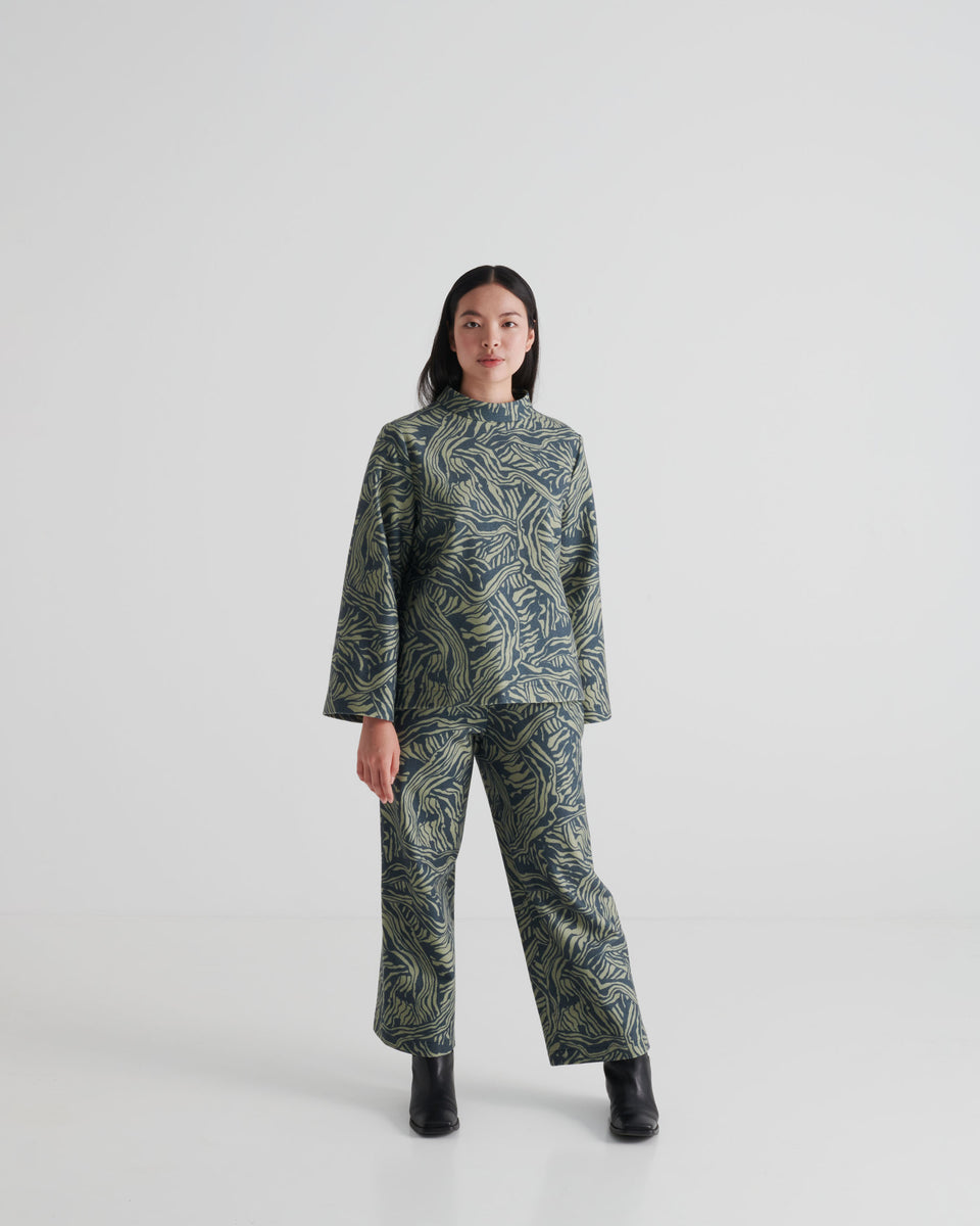 Bela Trousers Unisumu Green