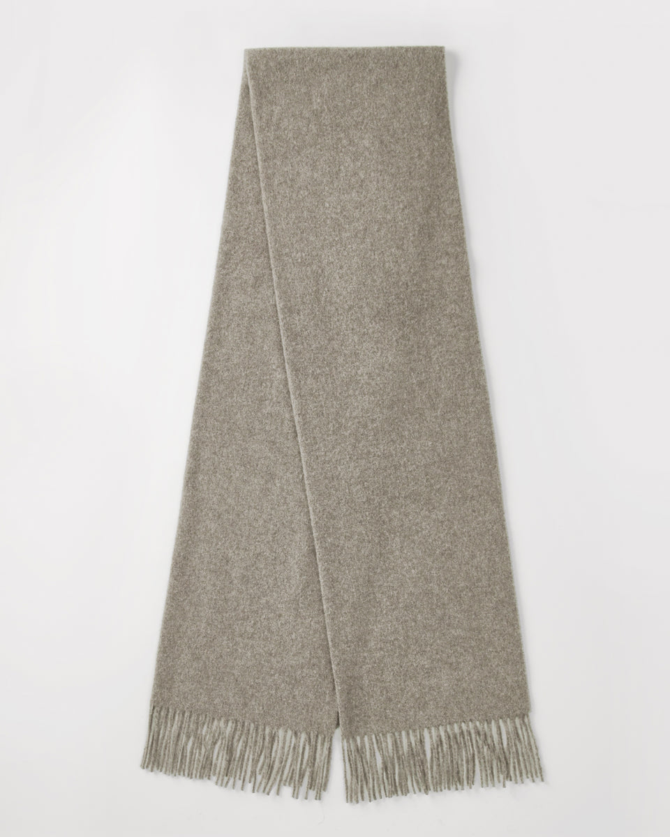 Wool Scarf Light Beige