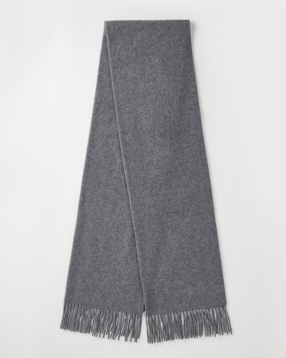 Wool Scarf in Grey
